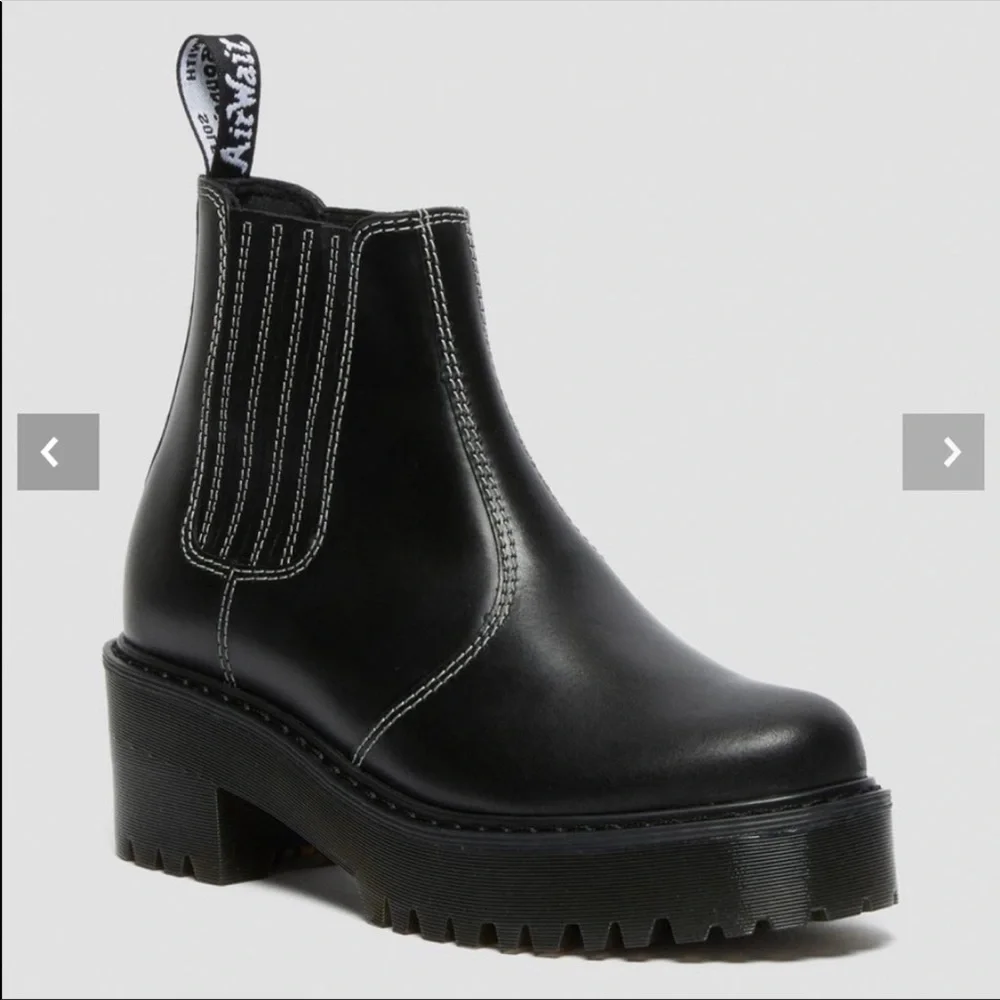 🔥LAST PAIR🔥NEW Dr. Martens Rometty Atlas Platform Chelsea Leather Boots - Picture 6 of 11